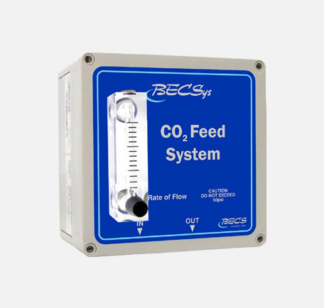 Blue and white BECSys CO2 Control Box