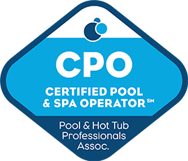 Pool & Hot Tub Professionals Association Certified Pool & Spa Operator Badge